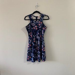 Racerback Floral Dress